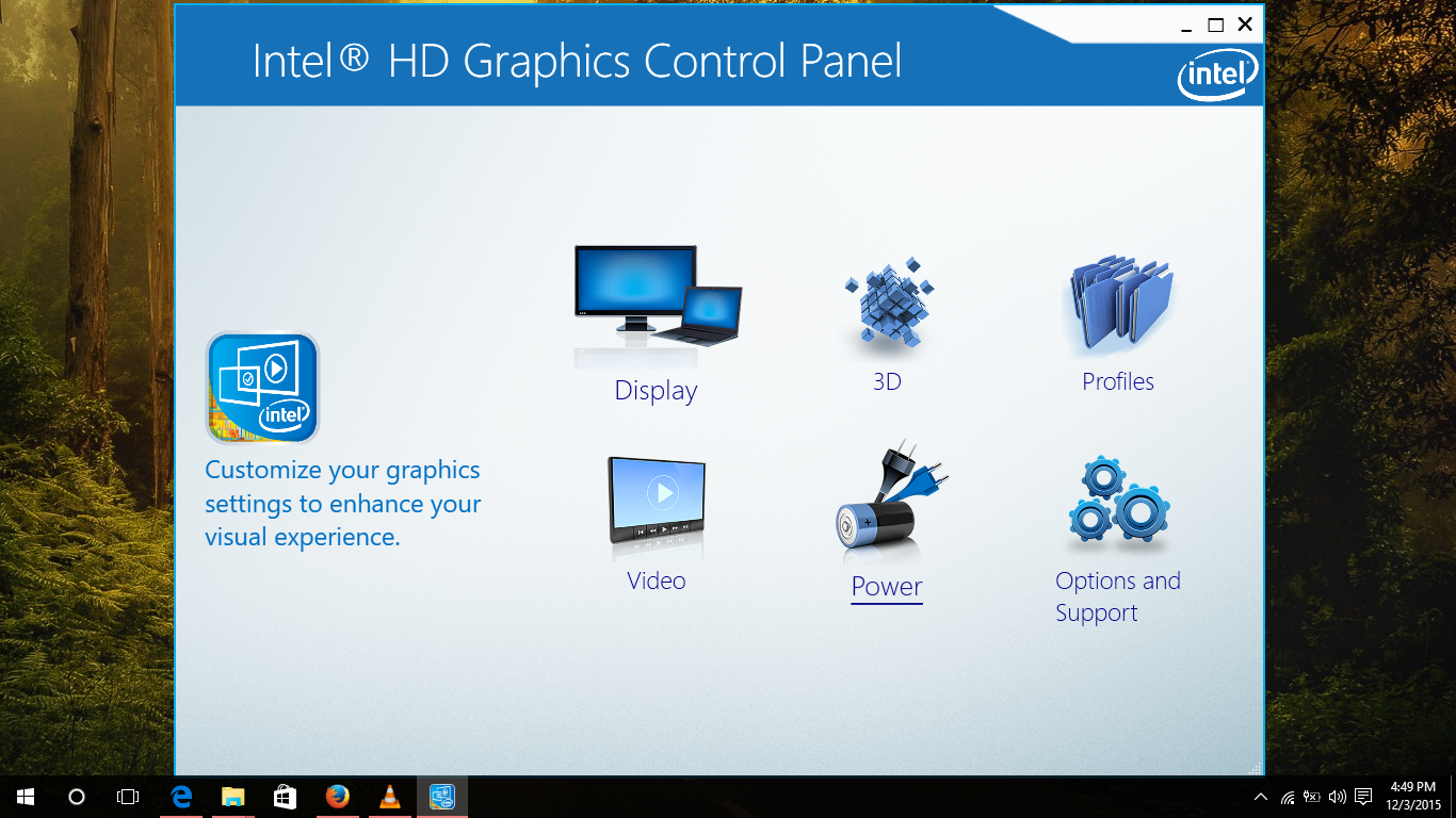 intel hd graphics control panel download windows 10