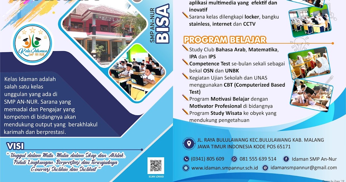 Brosur Kelas Idaman untuk PPDB 2021 Info Kelas Idaman