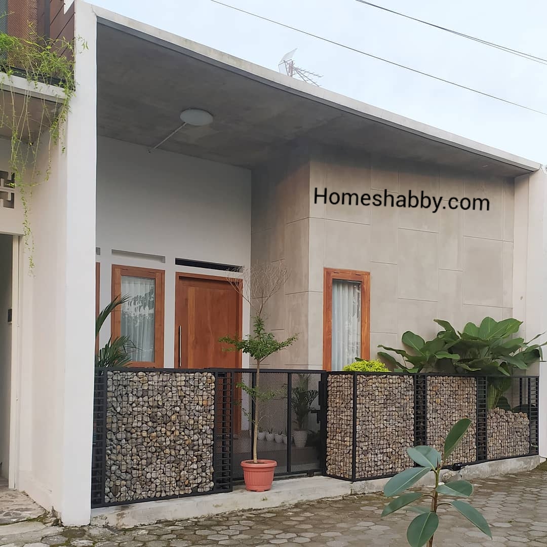 6 Model Pagar Rumah Minimalis dengan Batu Alam Terbaru 2021