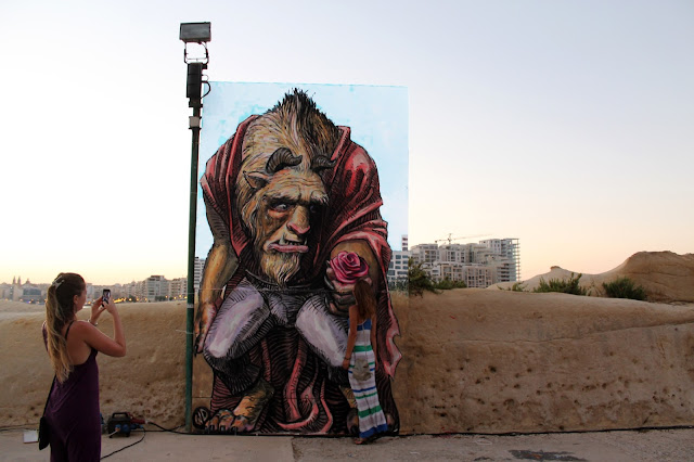 The Malta Street Art Festival recently took place on the streets of Valletta where WD was invited to paint a series of new pieces.