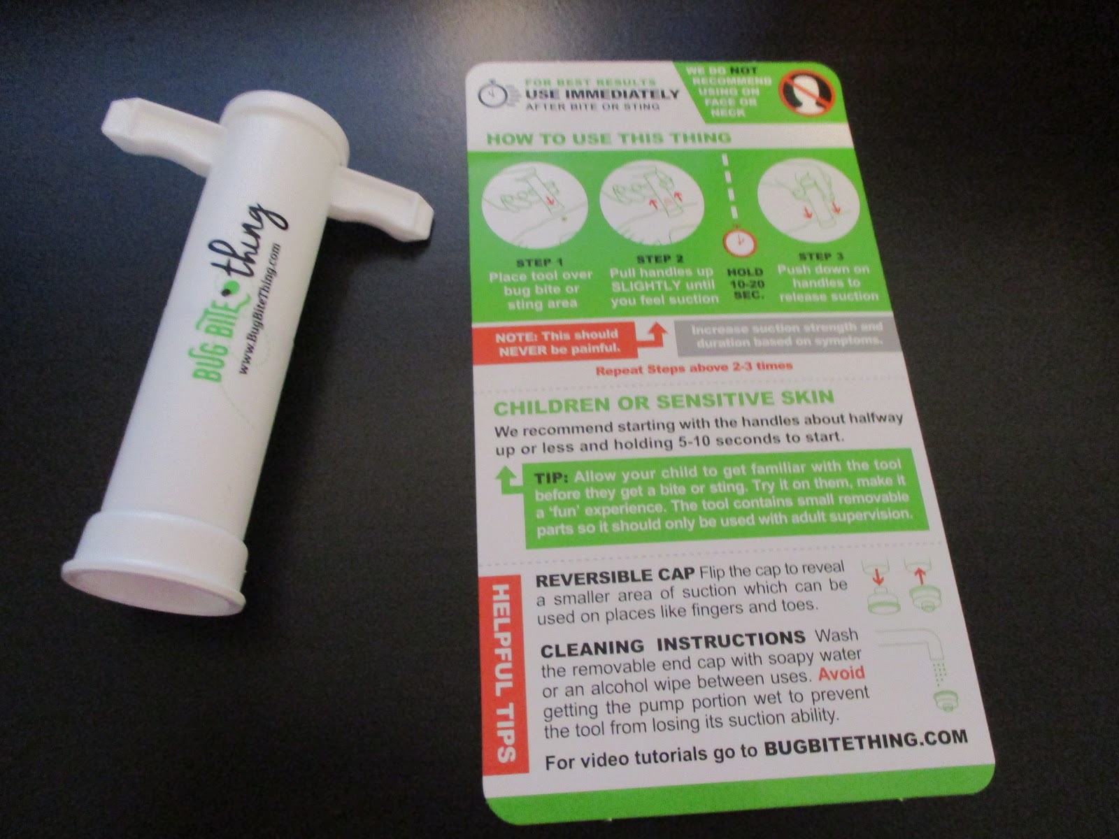 Missys Product Reviews Bug Bite Thing