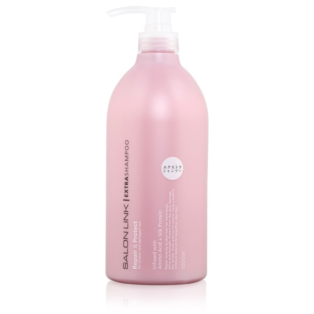 Dầu gội đầu Salon Link Extra 1000ml (chai hồng)