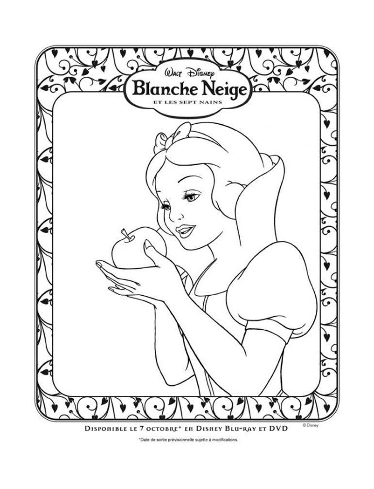 Snow White Coloring Pages