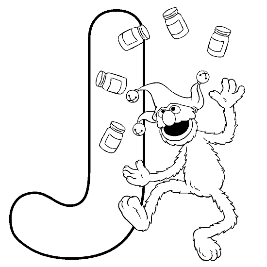 j coloring pages for preschoolers - photo #11