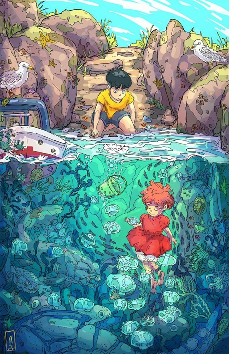 Wallpapers fofos dos filmes Studio Ghibli para celular!