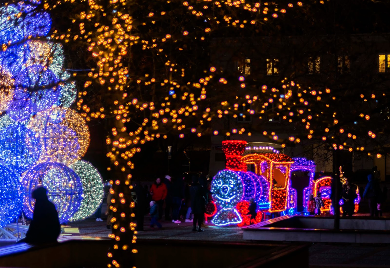 Wwa Jeziorki Warsaw's Christmas lights, 201920