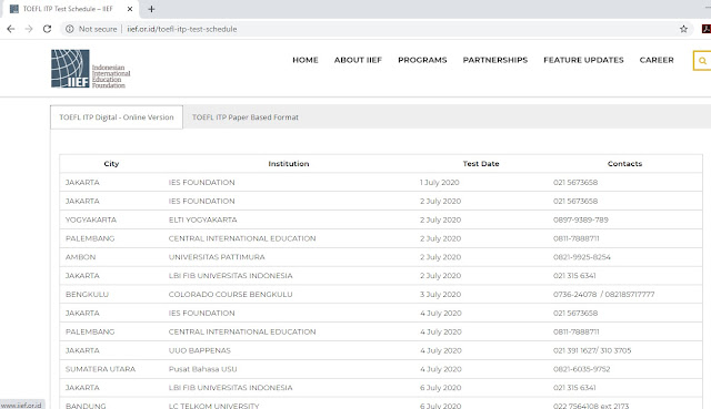 Pengalaman TOEFL ITP Digital Version (Online) Saat Pandemi COVID-19 Pengalaman TOEFL ITP Digital Version (Online) Saat Pandemi COVID-19