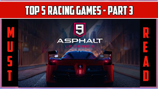 Top 5 racing games for Android