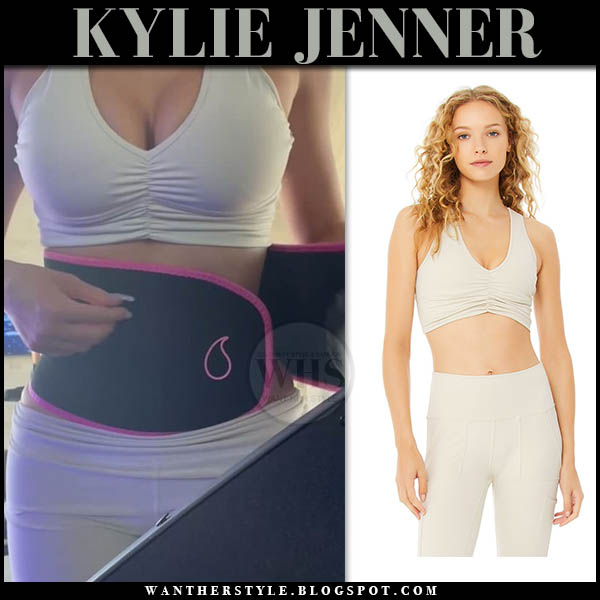 Kylie Jenner: Sports Bra, Printed Leggings