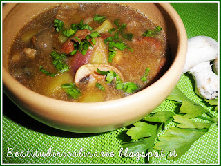 zuppa di porcini e patate