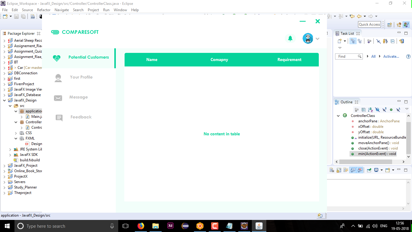 How I made GUI Design in JavaFX?