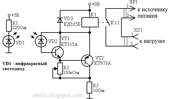 Электротехника: Фотореле своими руками.
