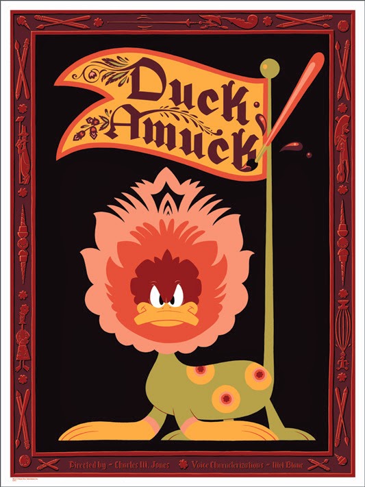 Mondo Looney Tunes Screen Print Series - “Duck Amuck” by Tiny Kitten Teeth