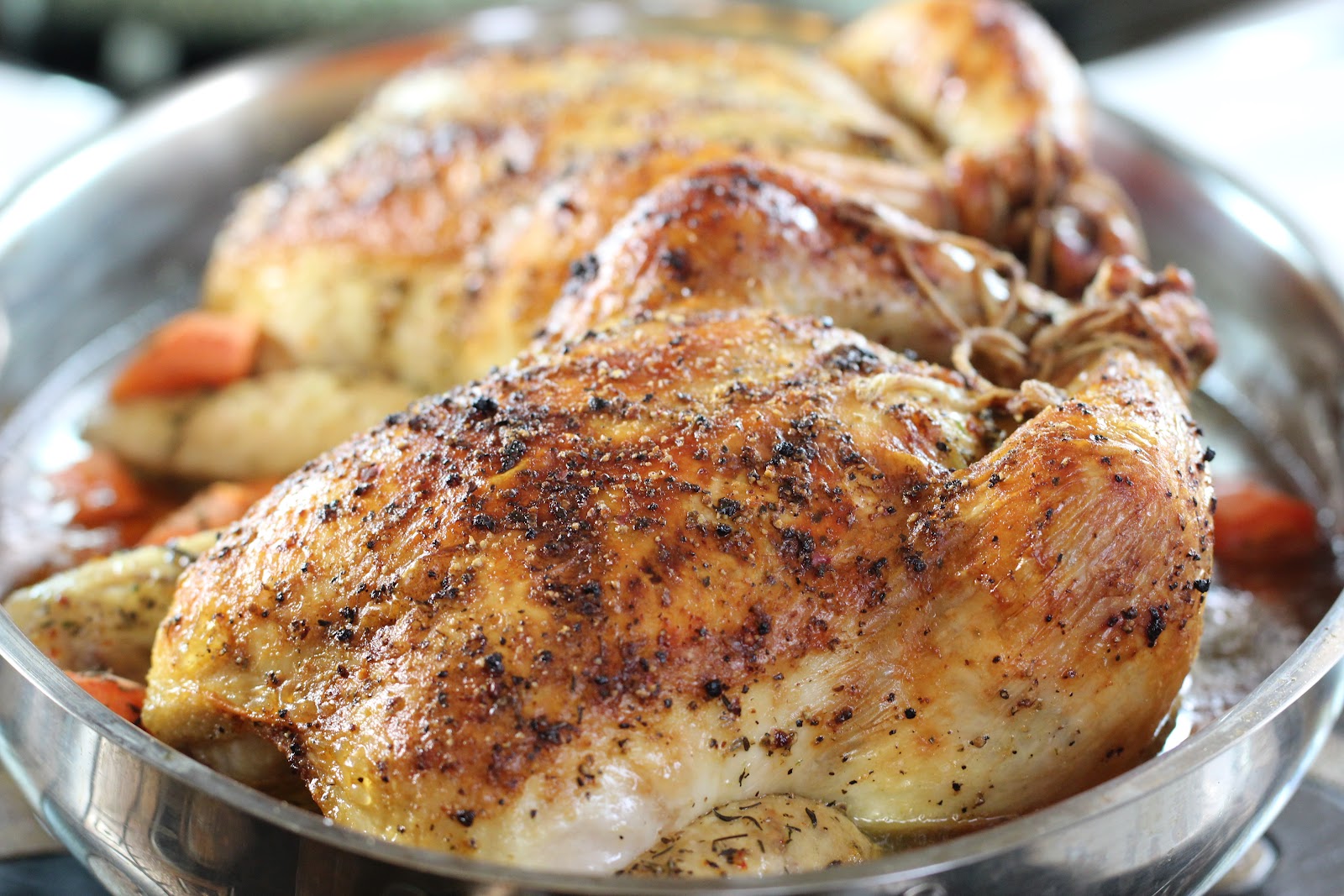 Thyme In Our Kitchen: Herb Roasted Chicken