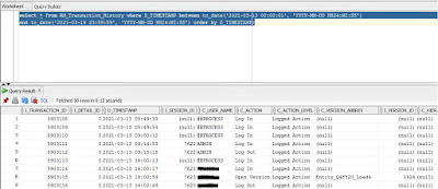 Oracle DRM (Data Relationship Management) Application Logs