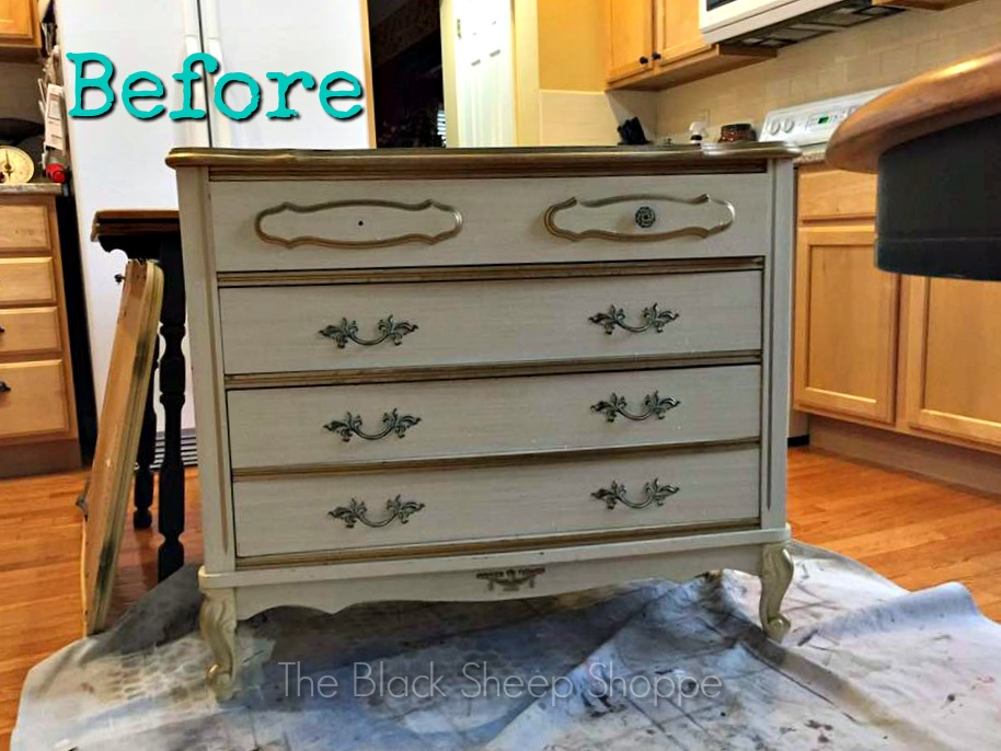 Vintage Sears Bonnet Dresser