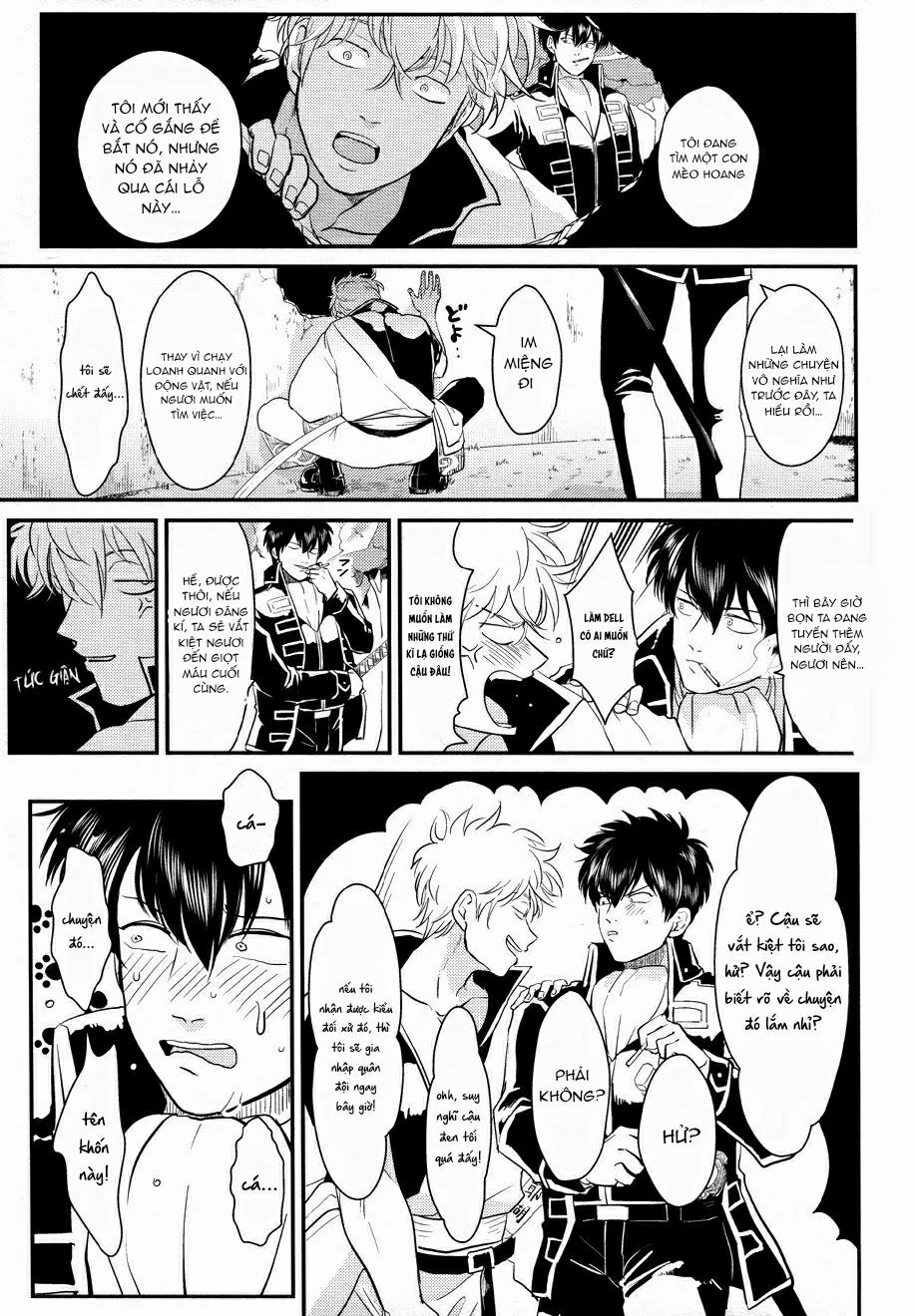 Đọc truyện Warning Gintama dj – Kabe - Chapter 0