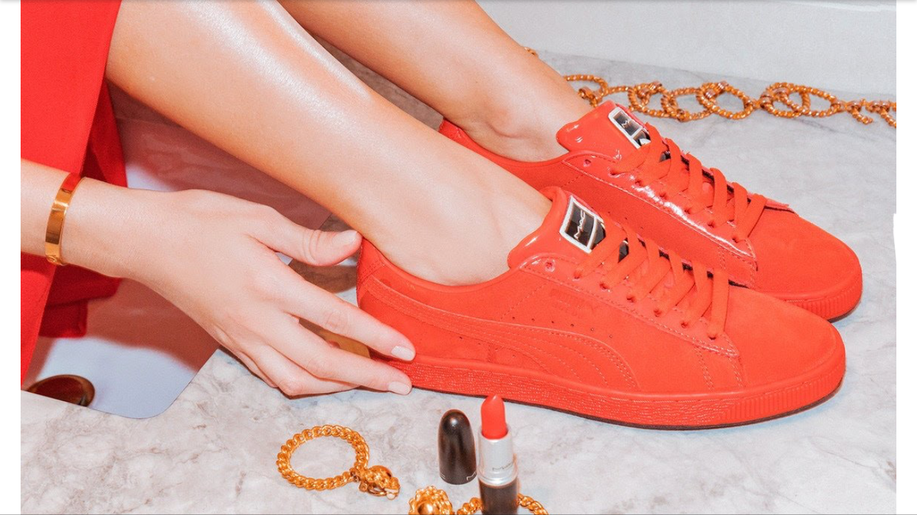 puma suede platform trace pink