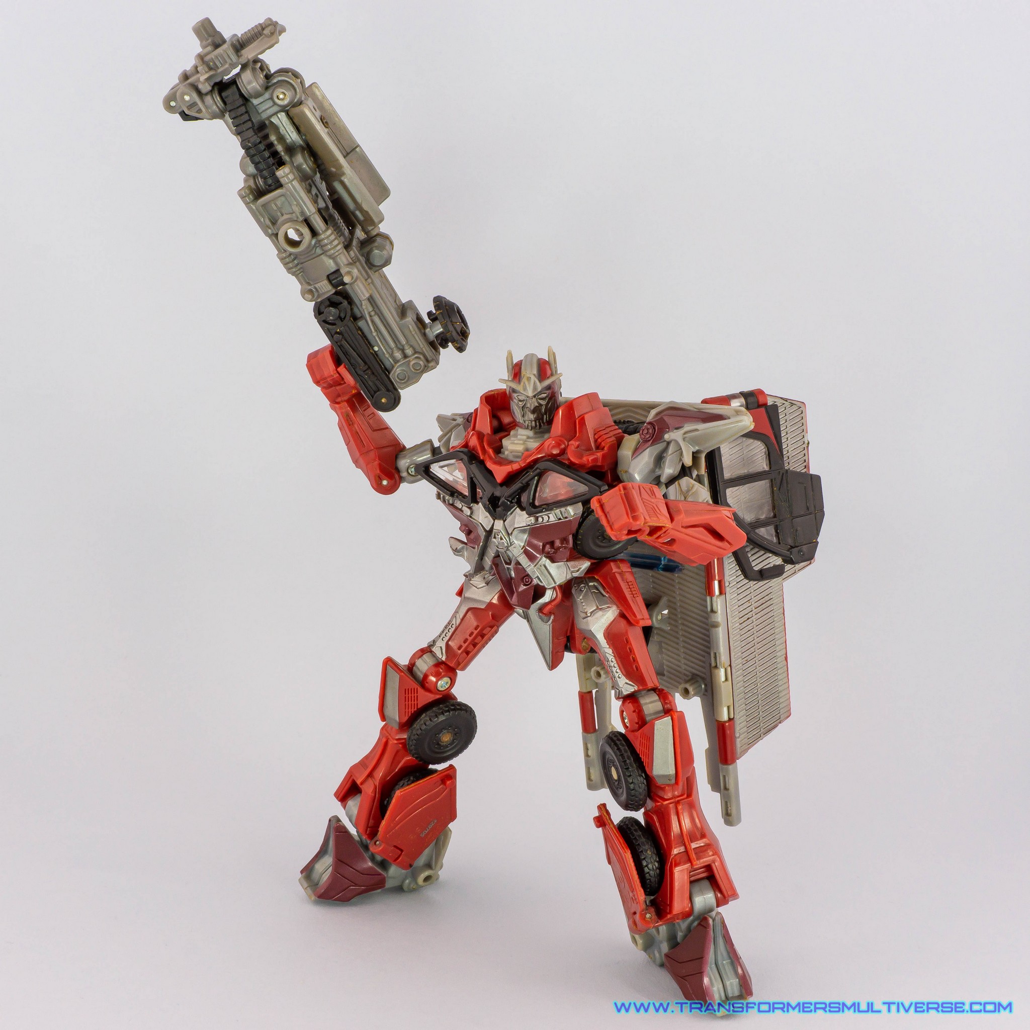 Transformers Dark of the Moon Sentinel Prime with MechTech rifle alternate pose