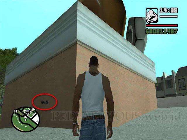 Lokasi Camera (Kamera) di Palisades GTA San Andreas