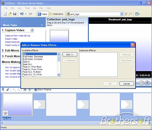 Windows Movie Maker 2.6 - Create your Own Videos with Image and Sound
