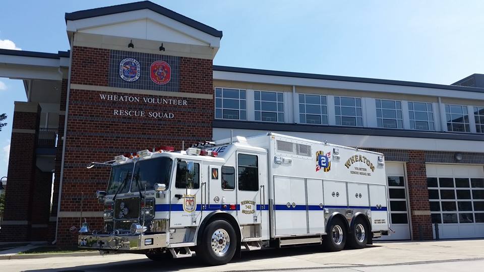 Around The Corners New Wheaton Rescue Squad Truck Placed In Service