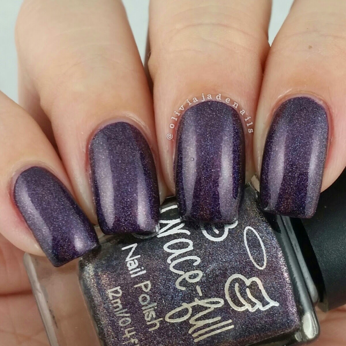 Grace-full Nail Polish Queen Of The Damned swatched by Olivia Jade Nails