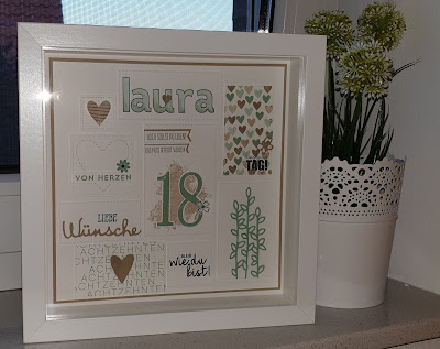 Das Bastelzimmer: Geburtstagsrahmen