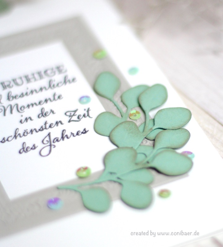Friedvolle Weihnachten -  Conibaers creative desk  Constanzes