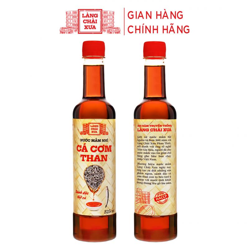 Nước Mắm Nhỉ Cá Cơm Than Làng Chài Xưa 525Ml