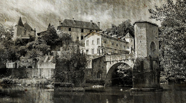 le pont de la Légende de Sauveterre-de-Béarn 