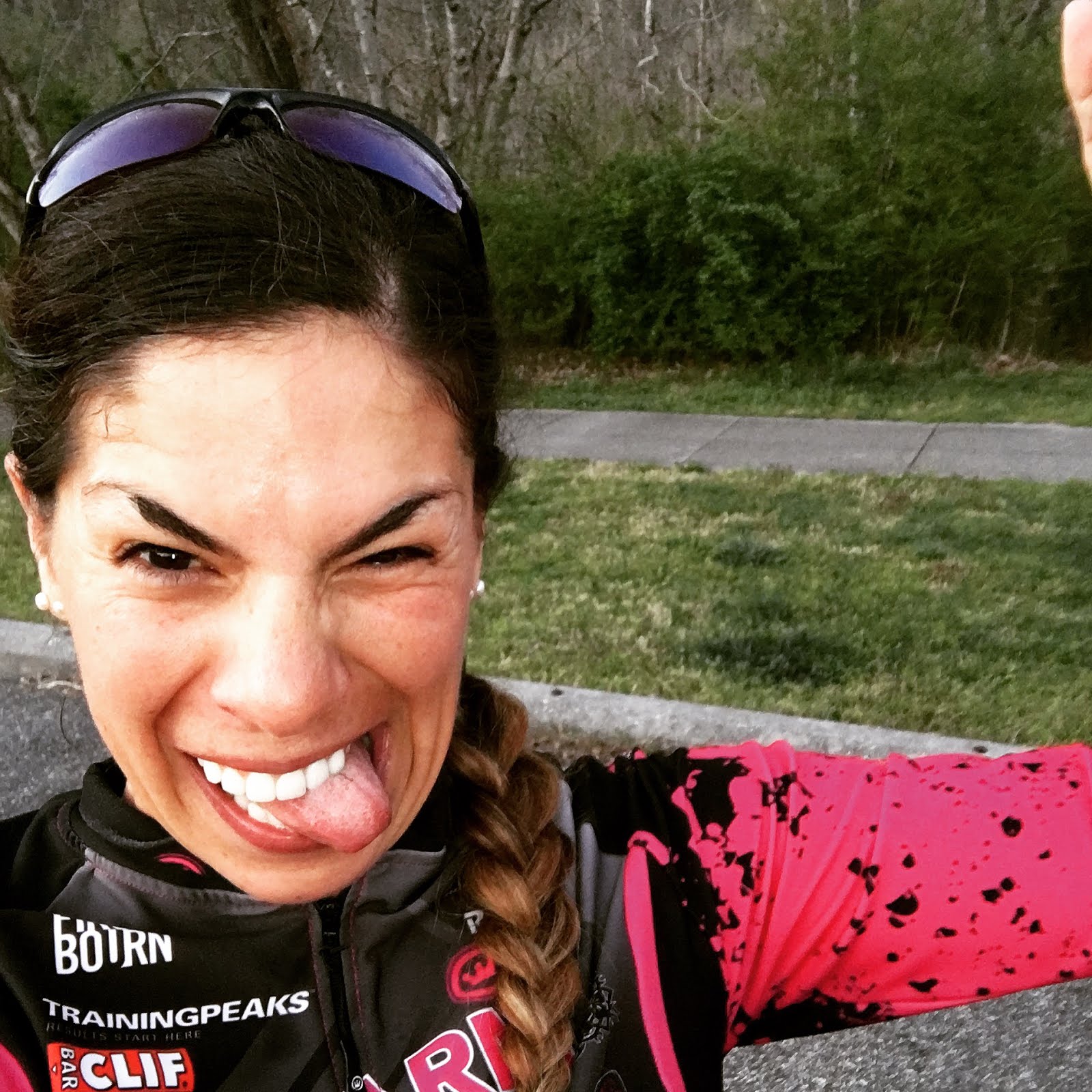 Athlete Spotlight Justine Waters Why this bada$$, humble triathlete cant stop smiling