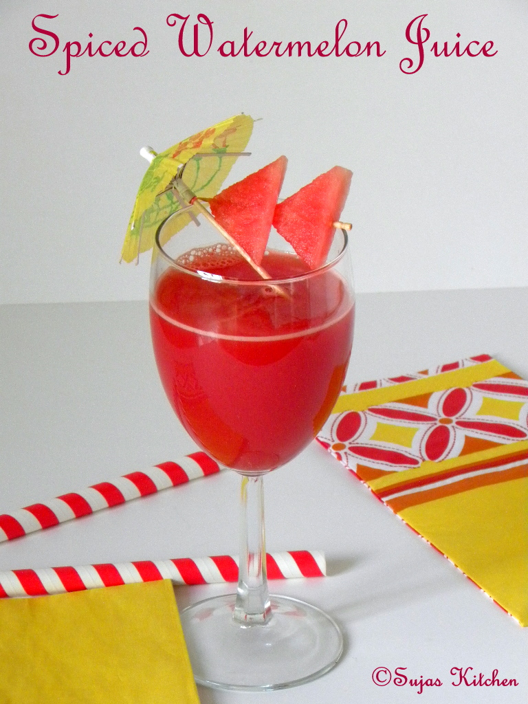Sujas Kitchen Spiced Watermelon Juice