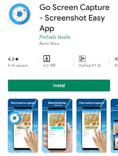 Aplikasi Screenshot Android Terbaik 2019