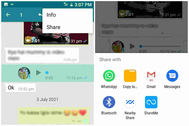 Save WhatsApp audio recording on Android