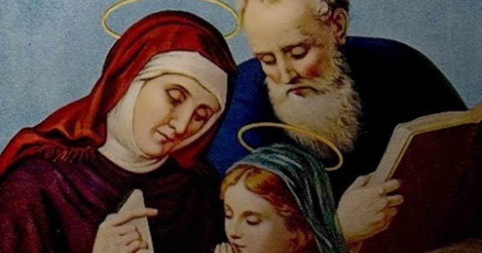 A Mão da Vida Santa Ana e São Joaquim, rogai por nós!