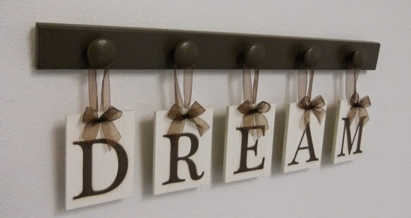 Decorated Hangers in Bedroom