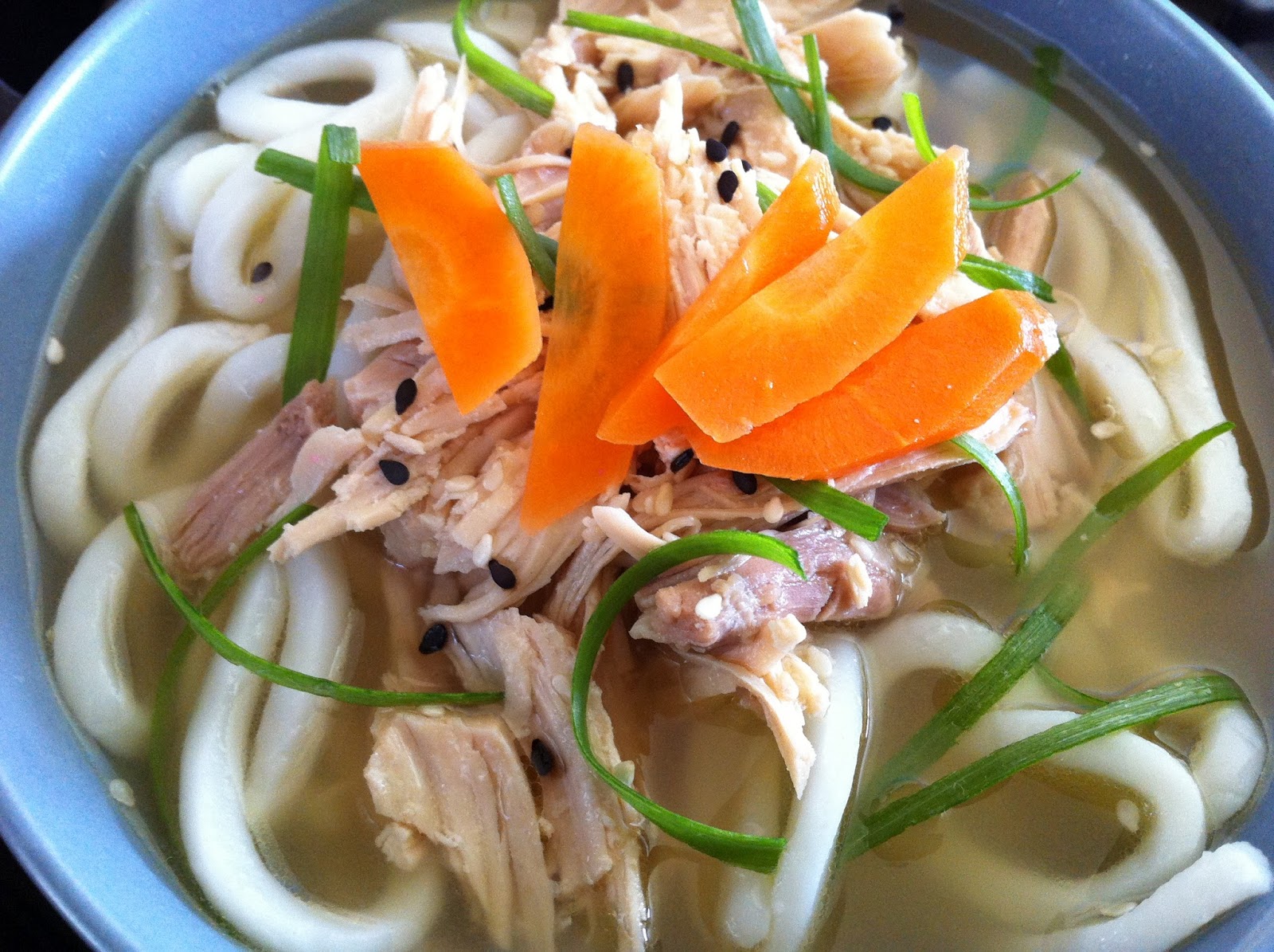 Cooking with SAHD Asian Chicken Udon Soup