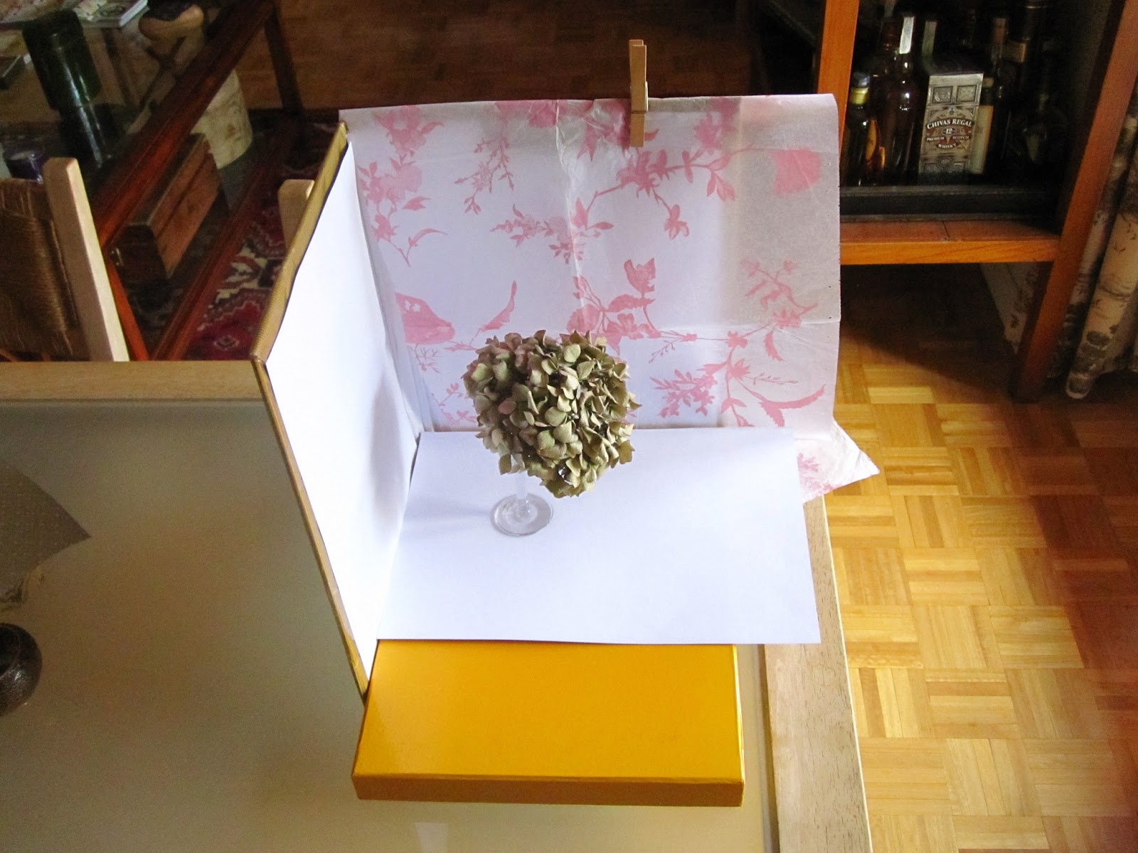 El arte de las cosas nimias DIY fotográfico Cómo crear un fondo para