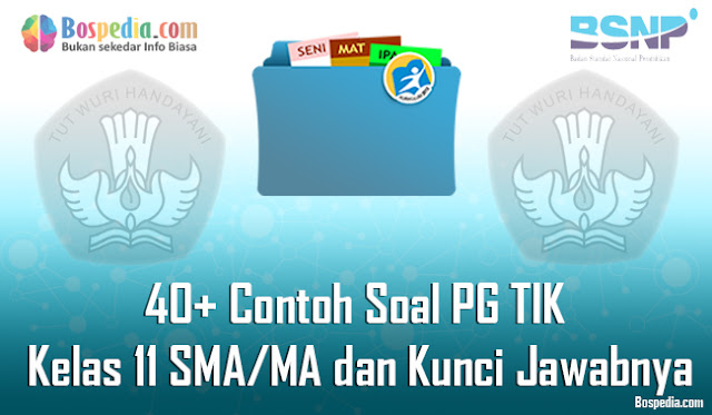 40+ Contoh Soal PG TIK Kelas 11 SMA/MA dan Kunci Jawabnya Terbaru