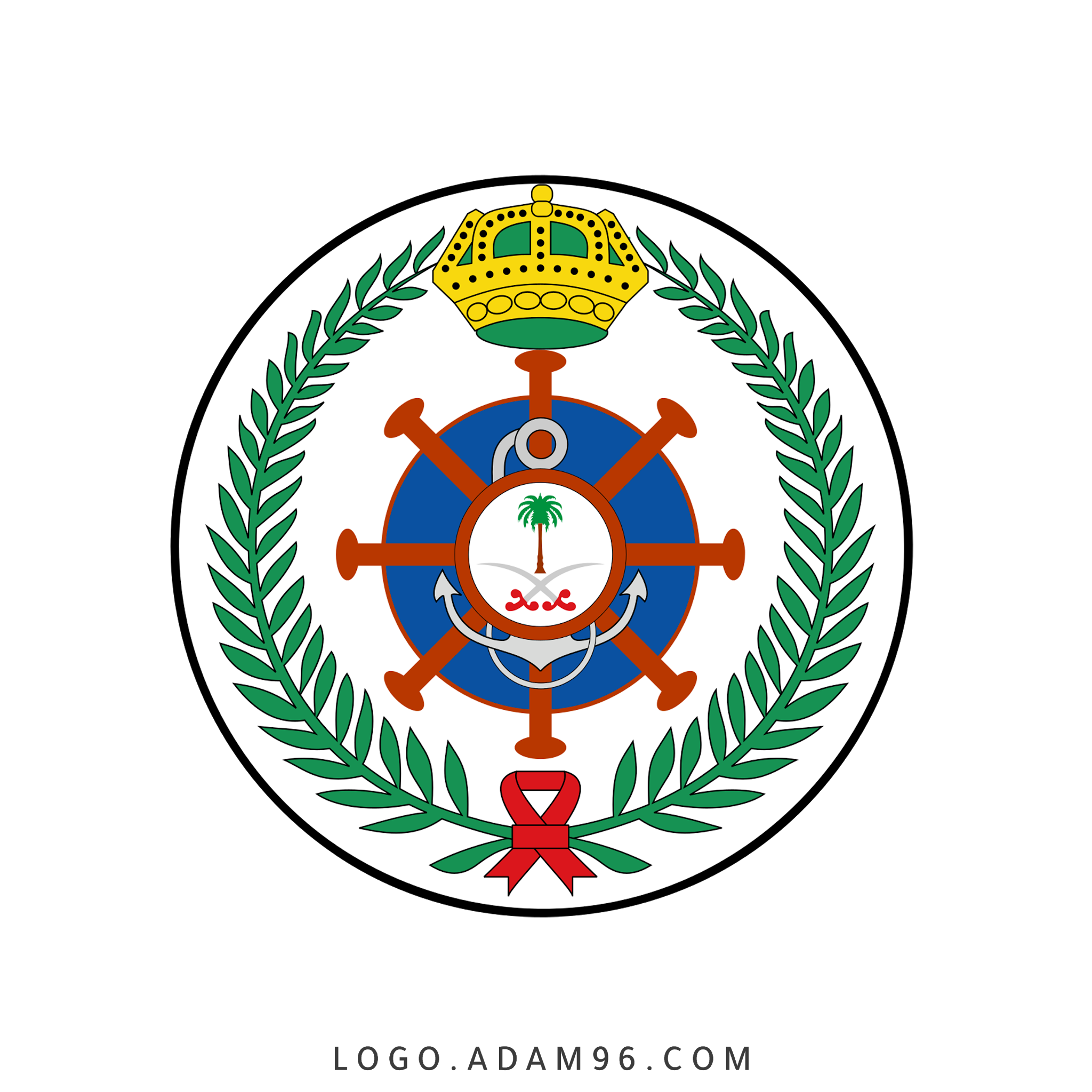 تحميل شعار القوات البحرية الملكية السعودية لوجو عالي الجودة Png