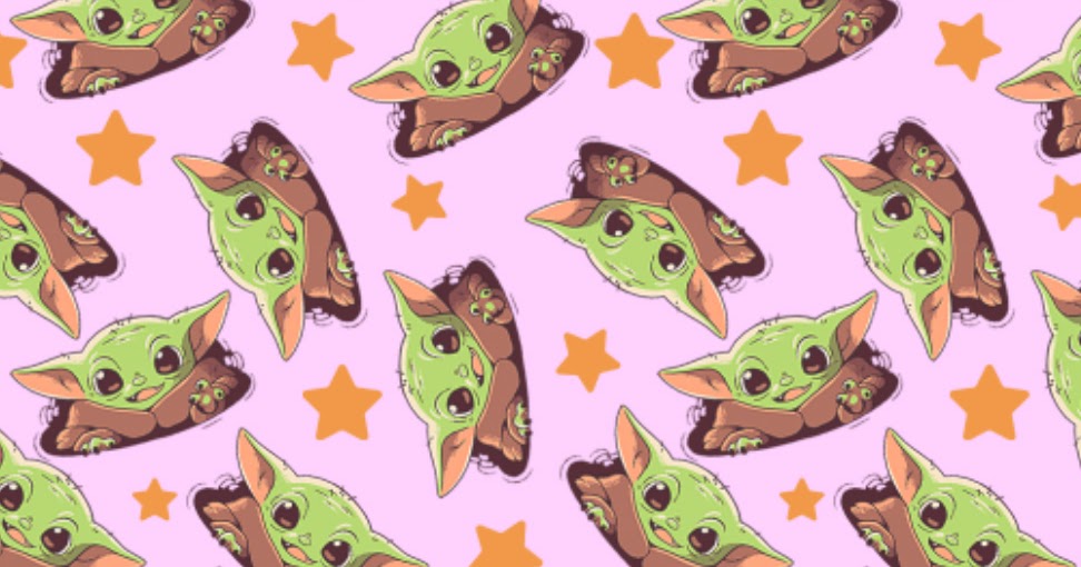 Baby Yoda Pattern Wallpaper Iphone Heroscreen HighQuality