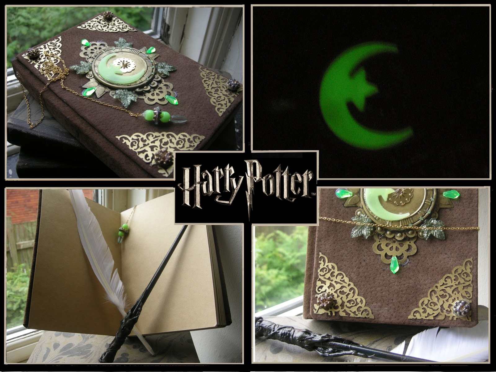 Suediogaga DIY Harry Potter spellbook