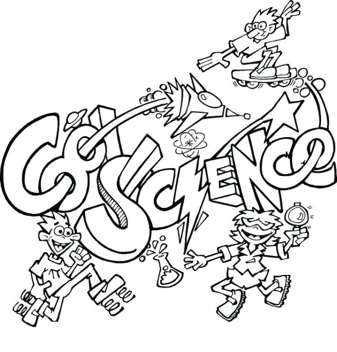 Science Coloring Pages For Kids Coloring Pages