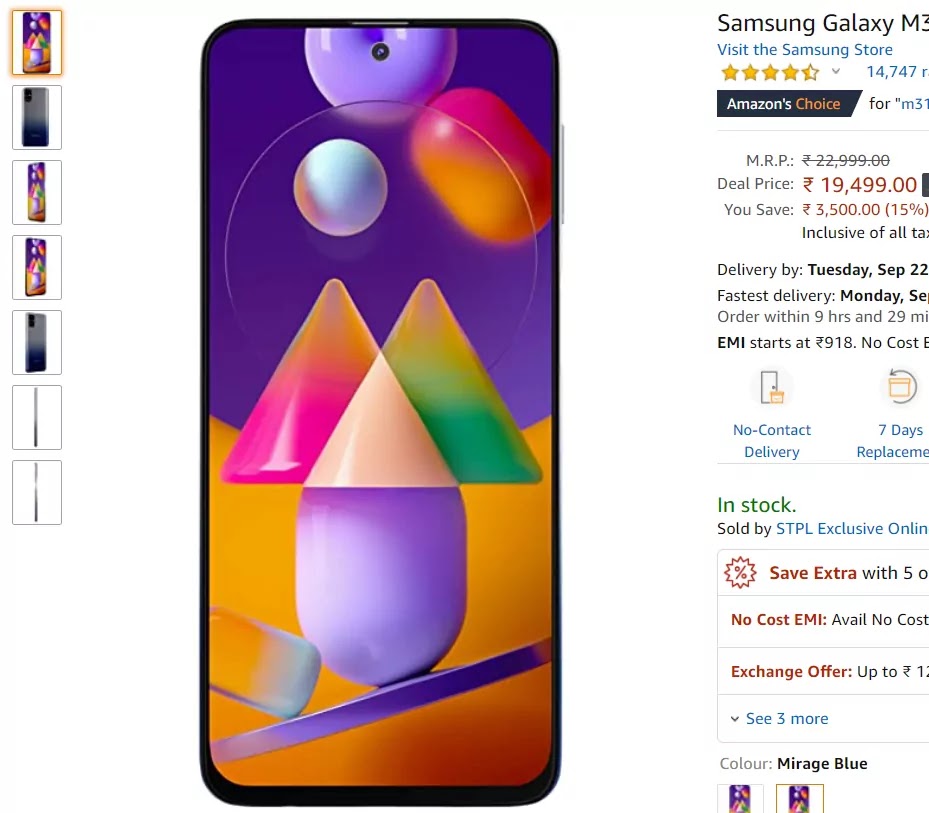 Best Smartphones Under 20000 in india