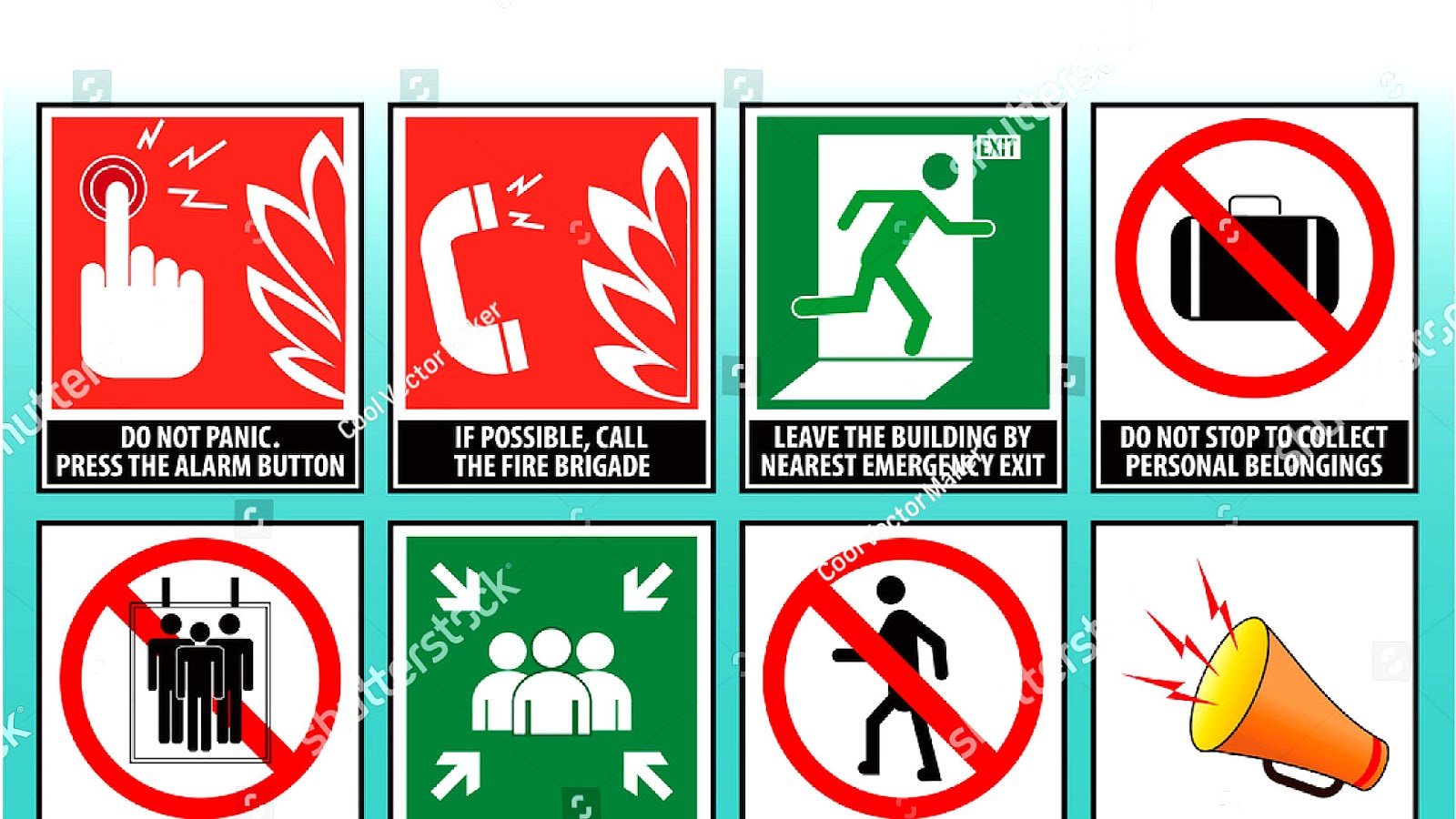 Fire Emergency Evacuation - Fire Choices