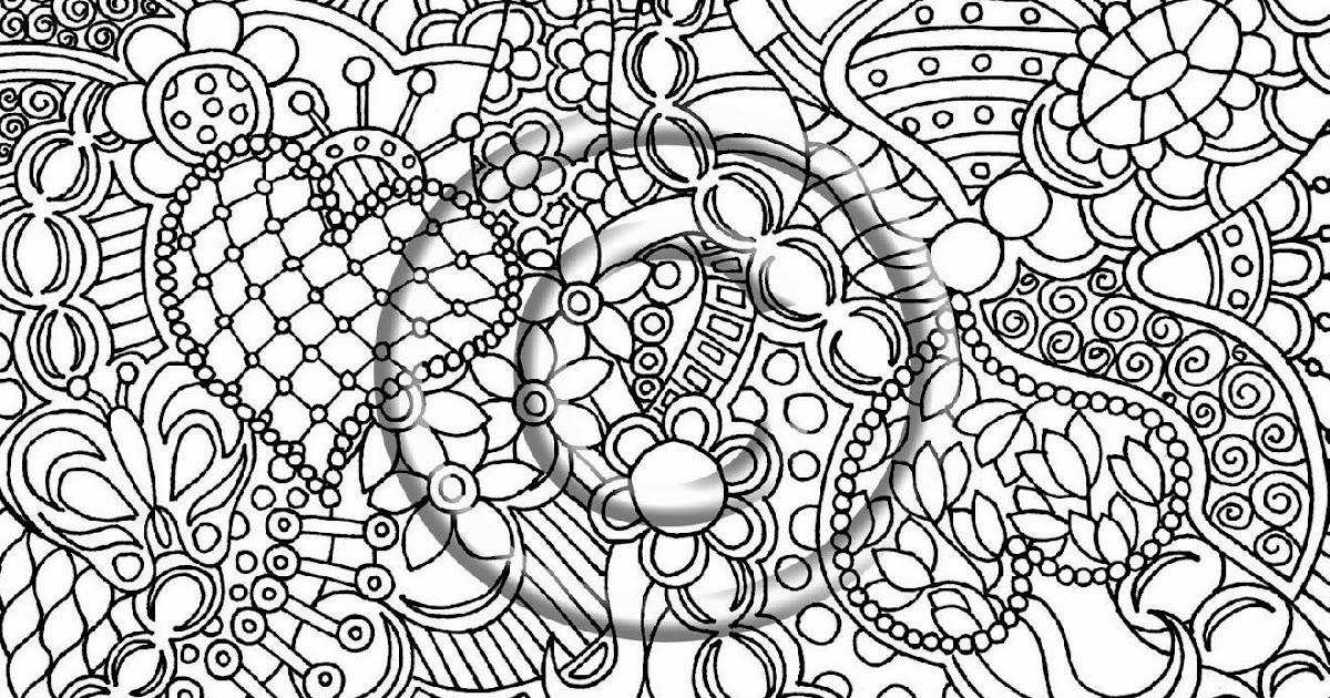 Aesthetic Trippy Coloring Pages