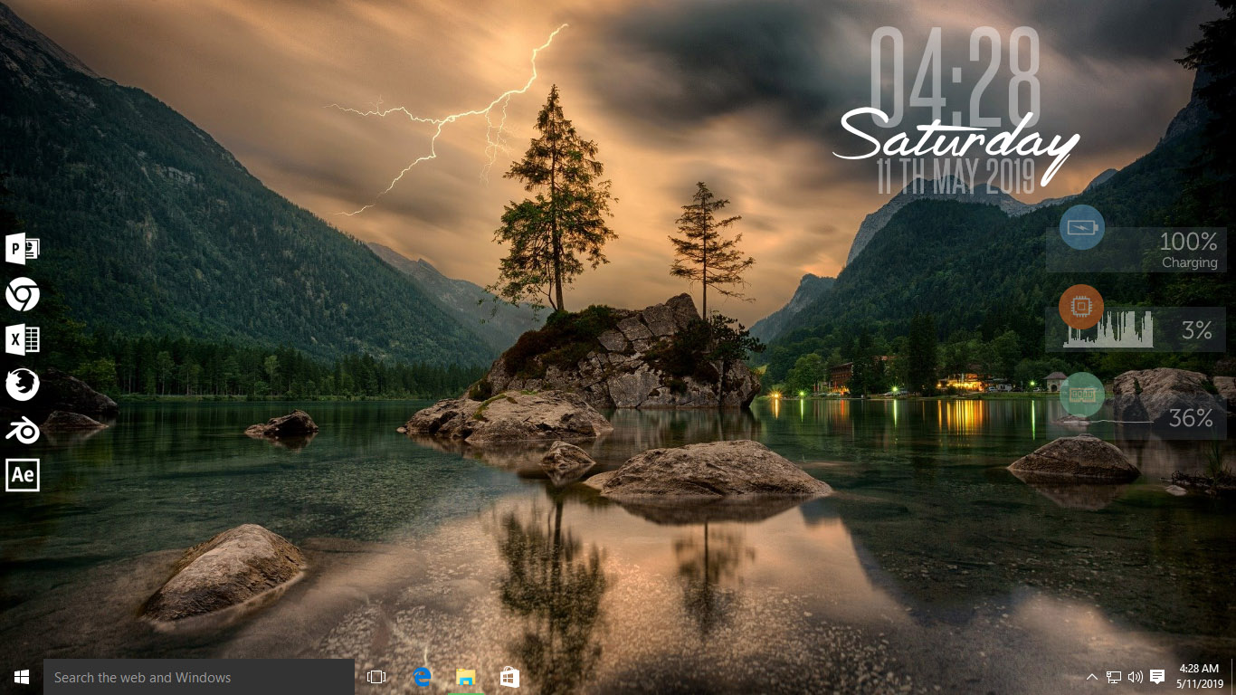 Desktop Tool اداة لتغيير واجهة الوندوز بالكامل وبحجم اقل من 5 ميجابايت