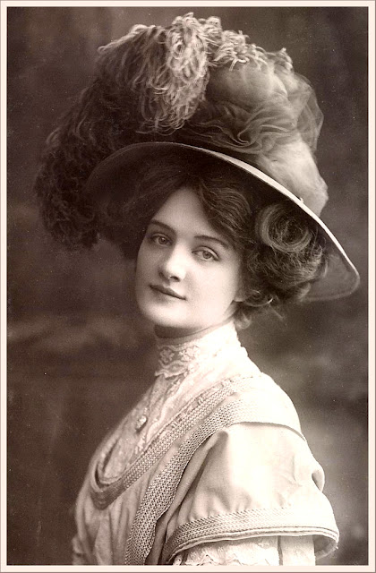 foto vintage de dama victoriana
