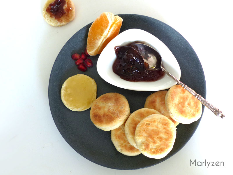 Petits pains à l'huile de noix de coco